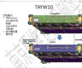 頂部 I/O: RJ 45x1(修改成航插)